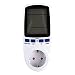 Produktbild Heaviesk Plug-in Stromzähler Steckdose Digitale Spannung Wattmeter Stromverbrauch Watt Energiezähler AC Electricity Analyzer Monitor