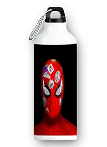 TrendoPrint Spiderman Printed Sports Sipper/Water Bottle (600ml) for Gym, Yoga, Kids, Boys, Girls, Brother, Sister, Babies, Baby, Workout, Adults (B3-98)