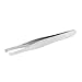 Slanted Tip Eyebrow Removers Tweezers Beauty Tool Silver Tone 3.5" Length