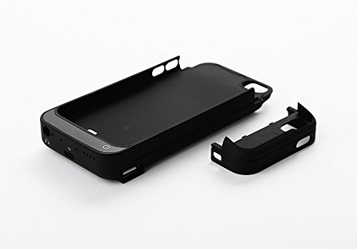 ZOGIN Funda Protectora Cargador con Bater a 4200mAh Funda de Bater a Externa para iPhone 5 5C 5S Color Negro ZOGIN Funda Protectora Cargador con Bater a 4200mAh Funda de Bater a Externa para iPhone 5 5C 5S Color Negro