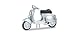 Produktbild Herpa 053143-003 - Vespa 50R, Fahrzeuge