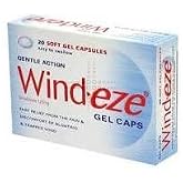 Wind-Eze Gel Capsules 20 (Pack of 3) – Simeticone 125mg – Fast Relief ...