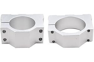 LEXIANG 45-65mm Aluminum CNC Spindle Motor Mount Bracket Clamp with Screws Spindle Tool Set Engraving Millng Machine