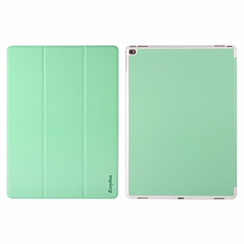 EasyAcc iPad Pro 12.9 2015 Hülle Case – mit Standfunktion und Automatischem Schlaf Funktion für iPad Pro 12.9 2015 (Modellnummer A1673 A1674 A1675) – Minze Grün, Kunstleder, Ultra Dünn - 8