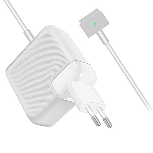 Ronnie 85W Chargeur PC Portable Alimentation?85W Magsafe 2 T- Fonctionne Chargeur PC Portable Alimentation pour MacBook Pro 13 Pouces 15 Pouces 17 Pouces (2012-2017)...