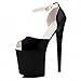 Produktbild Hayaya Damenschuhe, Neue Summer Fashion Women ' S Sandals High-Heeled Fish Mouth Personality Word Buckle Stiletto 20 cm Sexy Tide Schuhe Frauen,b,36