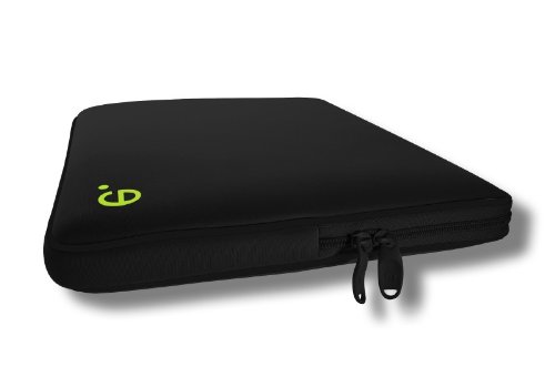 be.ez LA robe Addict Schutzhülle 39,1 cm (15,4 Zoll) für MacBook schwarz/grün - 5