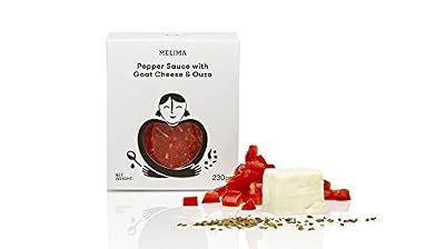 Melima Sauce aux Poivrons Rouges avec Fromage de Chèvre/Ouzo 230 g