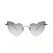 Produktbild Saint Laurent SL254 002 Silber LOU LOU Cats Eyes Sunglasses Lens Category 3 Lens Mirrored Size 50mm