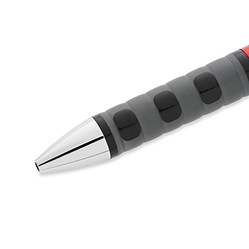 rOtring Tikky 3 in 1 Druckbleistift / Kugelschreiber / Marker (0,5 mm, schwarzer Korpus, Schreibfarbe schwarz und rot) - 11
