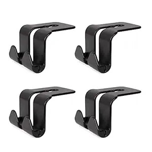 HASTHIP Car Backseat Headrest Hook, Car Hook Hangers, Suitable for Coats, Handbags, Wallets, Shopping Bags Car Rear Seat Item Holder (4 Pack)