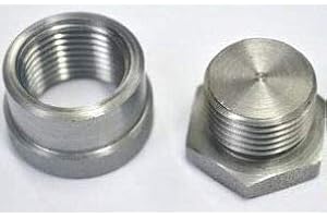 MADPAINTS STEEL OXYGEN LAMBDA SENSOR NUT & PLUG BOSS **NEW** M18 X 1.5