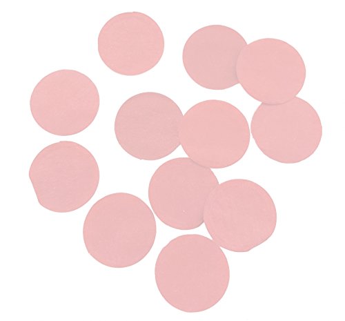 Papier Konfetti Punkte ROSA ca. 2 cm, ca. 100 gr. Riesenkonfetti