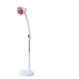 Romyix 275w Infrared Red Therapy Light,infrared Ir Heating Floor Lamp For Thermotherapy Muscle Pain Relief Accupuncture Beauty Treatment,dimmable Heat With Stand & Flexible Arm