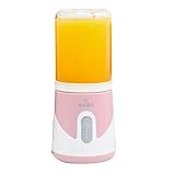 ★ Taza de jugo eléctrica portátil, taza de jugo mini-cargada, fácil de transportar, poner en la bolsa, poner en el automóvil o ponerla en la mano, puede exprimir el jugo fresco en cualquier momento.