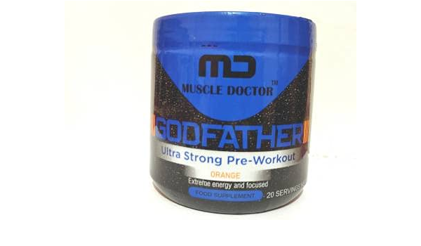 Muscle Doctor Godfather Ultra Strong Pre Workout 160 G Orange Amazon In Health Personal Care