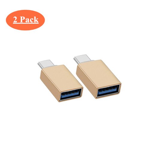 USB-C Adapter, Aigital 2-Pack High-Speed USB-C 3.1 auf USB-A 3.0 Adapter für USB Type-C-Geräte, einschließlich MacBook, Nexus 5X,Nokia N1 Tablet und mehr - 6