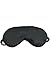 Tranquility Therapeutic 100 % Silk Sleep Mask; Eye Mask Hypoallergenic Facial Eye Beauty; Black RS.2044.00