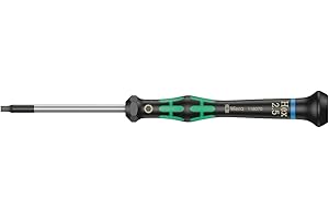 WERA 2054 Destornillador hexagonal para usos electrónicos, Hex-Plus, 2.5 mm x 60 mm