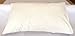 White Cot Bed/Junior Pillowcase - 40cm High x 60cm Wide - 100% Cotton - Made in the UK