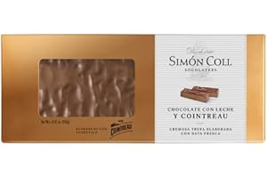 SIMON COLL Simón Coll Turrón de Chocolate con Leche 32% Cacao y Cointreau 250gr