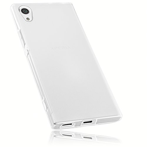 Preisvergleich Produktbild mumbi Schutzhülle für Sony Xperia XA1 Hülle transparent weiss