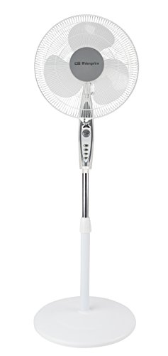 Orbegozo SF 0147 - Ventilador de pie, 50 W, color blanco