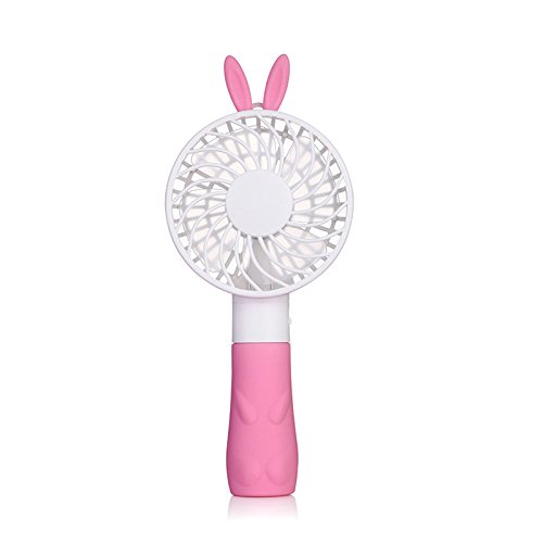 Preisvergleich Produktbild sadfgffdsf Tragbarer LED-Spiegeltaschenlüfter, Mini-Handlüfter mit USB-Aufladung, tragbarer Kleiner Lüfter mit LED-Spiegelleuchte, A3