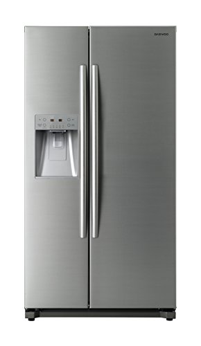 Daewoo FPN-Q19DVSI nevera puerta lado a lado - Frigorífico side-by-side (Independiente, Acero inoxidable, Puerta americana, A+, LED, Lado)