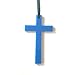 Produktbild ServeWell Kreuz-Weihnachtsbaumschmuck, hellblau, Large 14 cm (Pack of 4)