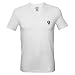 Produktbild Dolce & Gabbana Sport Kamm Tiefen V-Ausschnitt Herren T-shirt, Weiß Medium