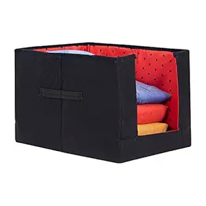 PrettyKrafts Shirt Stacker Closet Organizer - Shirts and Clothing Organizer - (Single) - Red