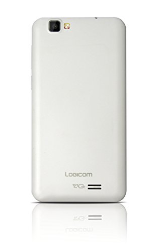 Logicom L-ITE 552 Smartphone d  bloqu   4G  Ecran  5 5 Pouces - 8 Go - Double SIM - Android 5 1 Lollipop  Blanc