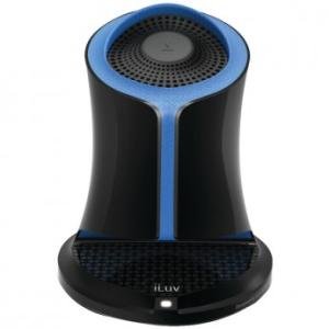 Preisvergleich Produktbild iLUV Syren Bluetooth Lautsprecher mit NFC, schwarz / blau