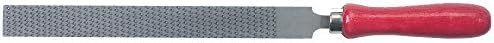 matches21 Professional Craft Tool Rasp/File Flat 200 mm Cut 1 with Wood Handle Fine/3 Coarse For Wood Plastic Etc.