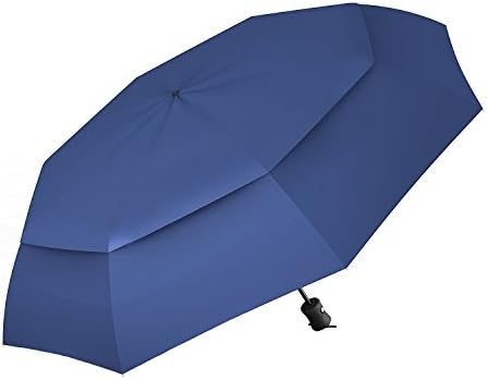 Procella Travel Umbrella 42 Inch Large – Navy Blue