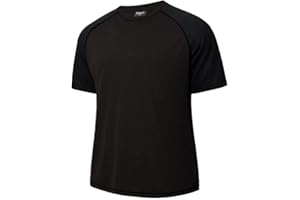 IDTSWCH Damen Übergröße Schwimmshirt Kurzarm UPF Rash Guard Shirt