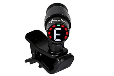 Fender 023-9979-002 Accordeur pour guitare et basse Noir