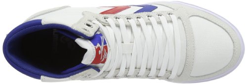 Hummel Sneaker Unisex Erwachsene – SLIMMER STADIL HIGH – Freizeitschuh div. Farben – Schuh hoch Leinen / Wildleder – Klassik Turnschuh Comfort Sohle - 7