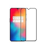 QULLOO Oneplus 6T Pellicola Protettive in Vetro Temperato, 2.5D Full Coverage Proteggischermo Trasparente Ultra Resistente Anti-Shock Vetro Temperato Screen Protector per Oneplus 6T