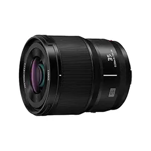 Panasonic LUMIX S Series Camera Lens, 35mm F1.8 L-Mount Interchangeable Lens for Mirrorless Full Frame Digital Cameras, S-S35