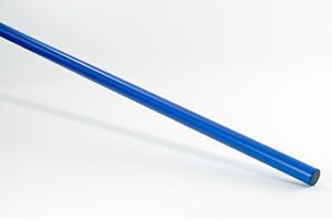 BRAMA WEST Brama-West Cavalet - Barra de obstáculos (3 m, para caballos, entrenamiento de salto, trabajo en el suelo), color azul