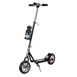 Power Ranger 2 Wheel Scooter for Kids with Sipper, Bell, Stand and Adjustable Height Upto 12 Years Kids (Capacity 60 kg)