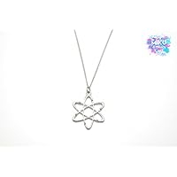 Halskette Atom Silber