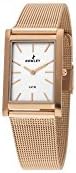 Copper Mixed Milanese Mesh Watch Nowley – -QUARTZ MOVEMENT Rectangular Dial Metal Nickel Free Copper Bracelet – 2 Year Warranty