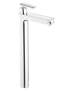 IDG Square SS 3141 Brass 12-inch Pillar Cock Tall (Chrome)