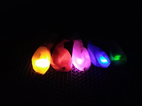 LED Luftballons Ballon RGB Leuchtende Luftballons Set Hochzeit Party Geburtstag Fest Party Deko Ballons - 3