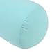 Demiawaking 35x17cm Micro Mini Microbead Roll Pillow Neck Column Pillows Squishy Mooshi Beads Offer Comfort & Support for Travel