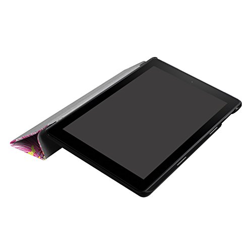 Amazon Fire HD 8 (2017) Fall ,Falten dünner intelligenter PU-Leder Schale,mit Auto Schlaf / Wake Funktion, geeignet für Amazon Fire HD 8 ( 2017 7th Generation) 8.0-Zoll Android Smart Tablet Fall (Elb Mädchen) - 6