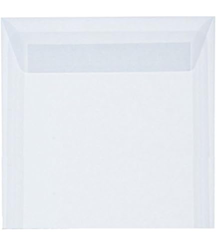 Clear Envelopes In DIN LANG - 250 Pieces - Self-adhesive - Clear Postal